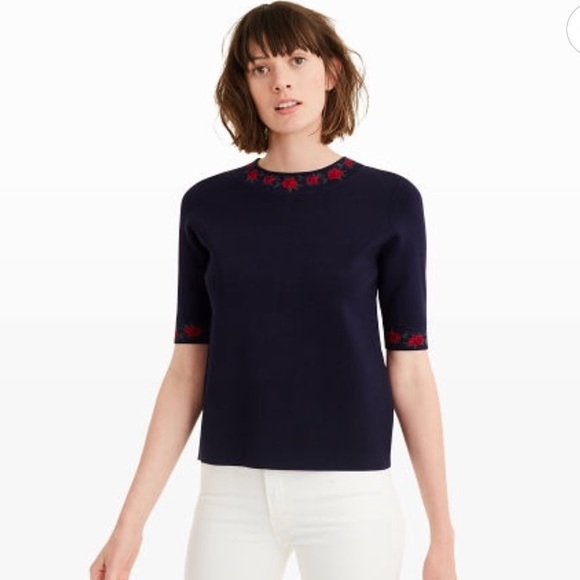 ✨NWT✨Club Monaco Vimala Jacquard Sweater - Picture 3 of 9